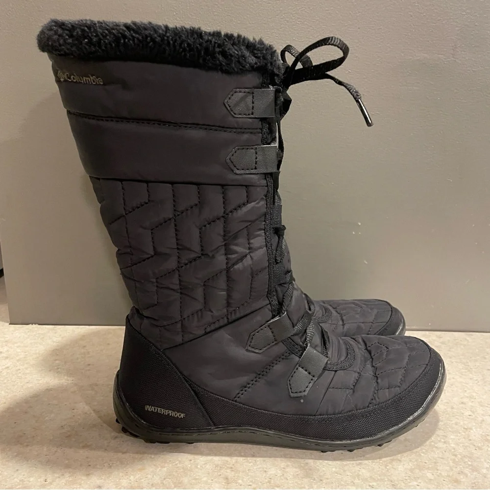 COLUMBIA Women’s Minx Mid Shaft Omni Heat Boot Quilted Waterproof Winter Snow